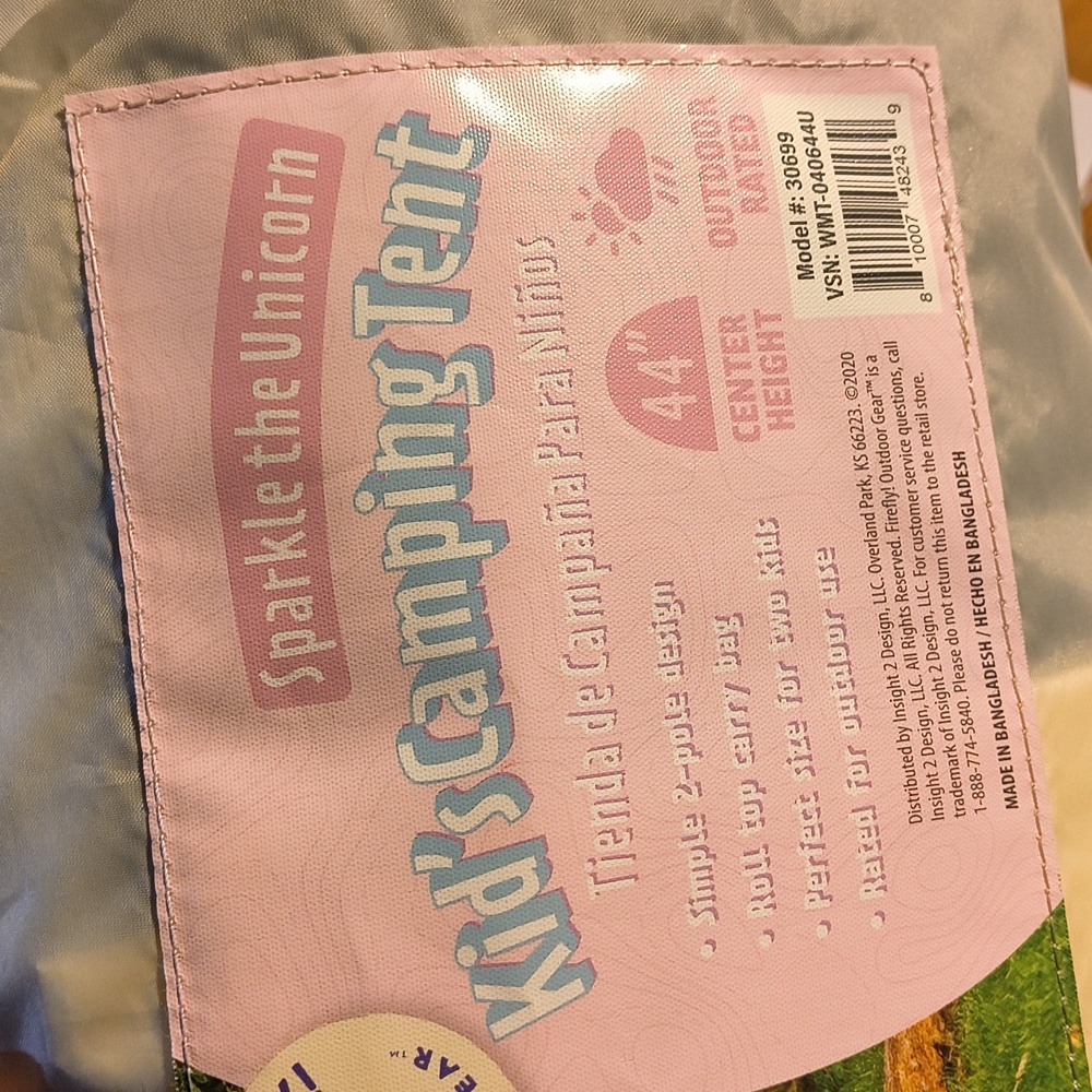 children's outdoor tent - Picture 2 of 5